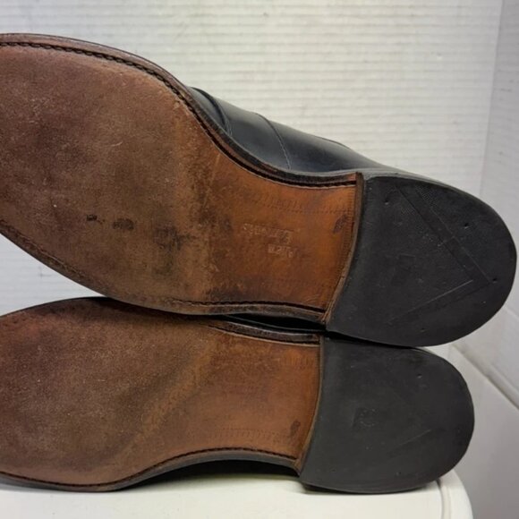 Allen Edmonds Randolph Black Leather Penny Loafers, Size 9.5 3E - Picture 6 of 8